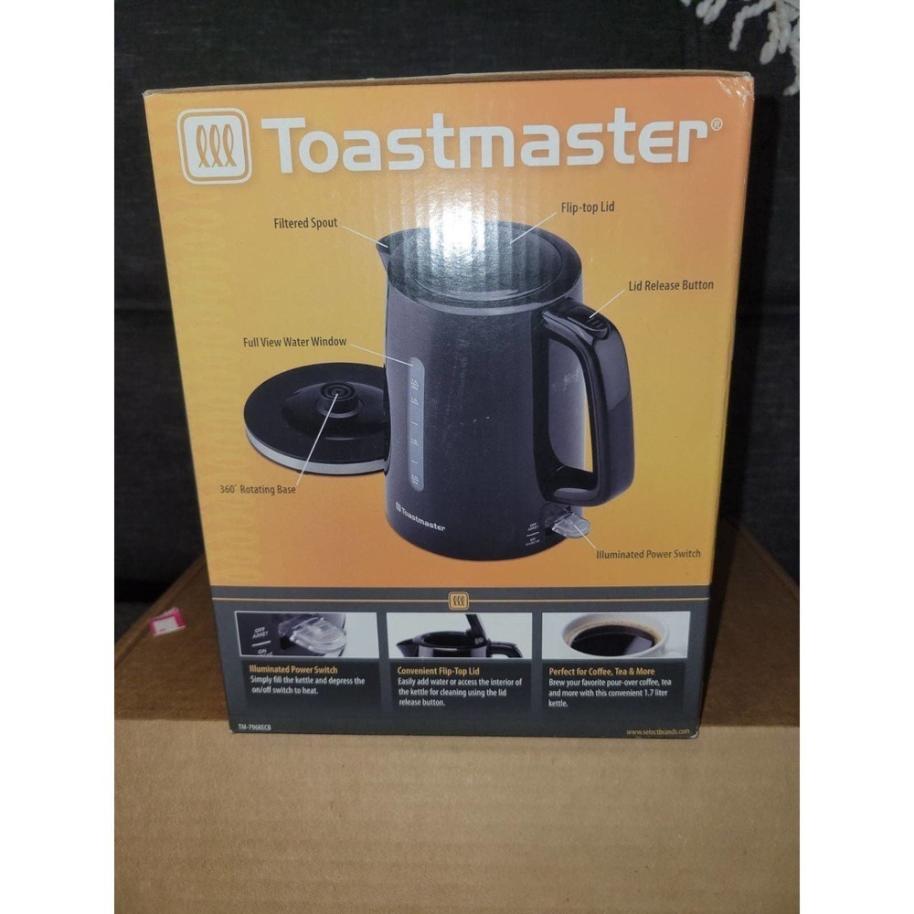 Toastmaster 1 .7 Liter Kettle - Picture 2 of 2